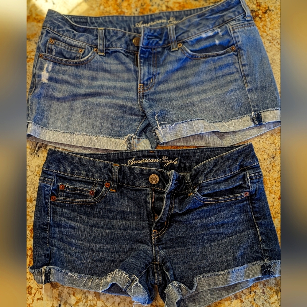 American Eagle Mid rise shorts bundle